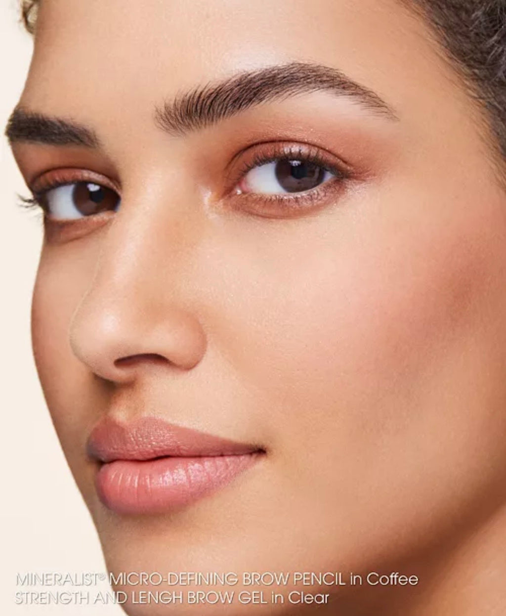 bareMinerals STRENGTH & LENGTH Serum-Infused Brow Gel – Coffee, 0.16 fl oz