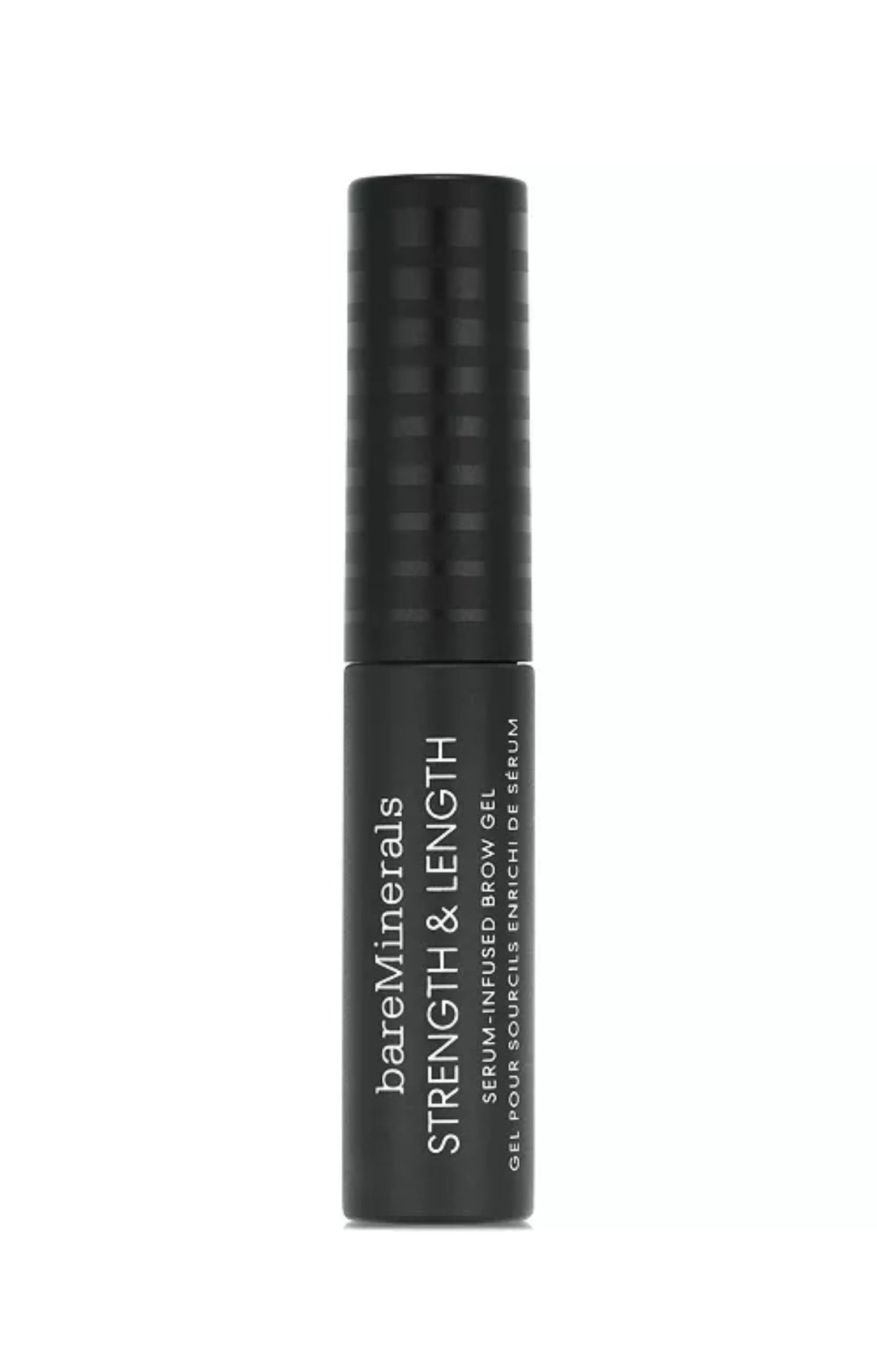 bareMinerals STRENGTH & LENGTH Serum-Infused Brow Gel – Coffee, 0.16 fl oz
